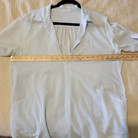 CP Shades Tunic Bathing Suite Cover Womens Small Resortwear Quiet Luxury Timeles - Picture 8 of 8